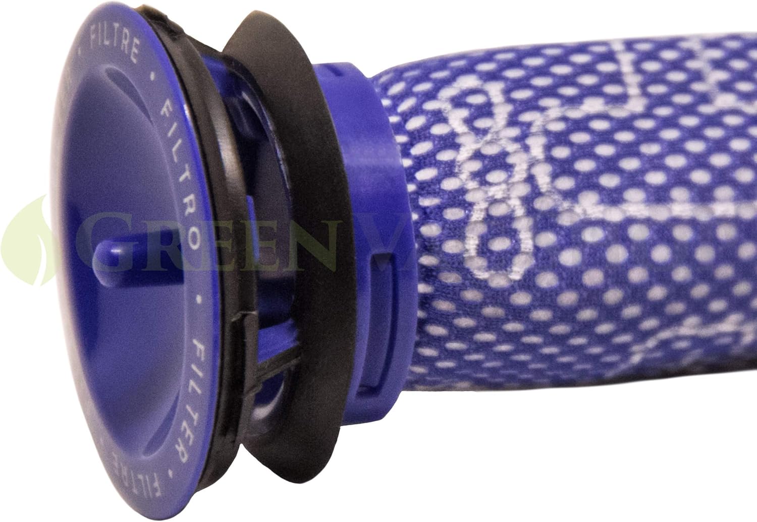 4pk Filter Set Replacement for Dyson Absolute Animal Motorhead V8+, V8, V7, V6, DC62, DC61, DC59, DC58 Vacuum, 4 Pre Filters, Replaces Part # 965661-01